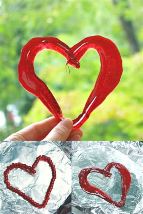 How To Melt Beads To Make Suncatcher Hearts Or Any Shape