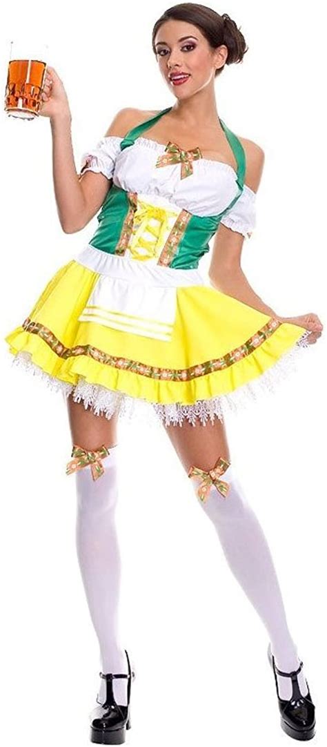 Music Legs Octoberfest Beer Maid Girl New Sexy Oktoberfest Outfit Beer Maid