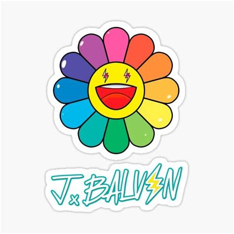 J Balvin Flower Logo Logoze