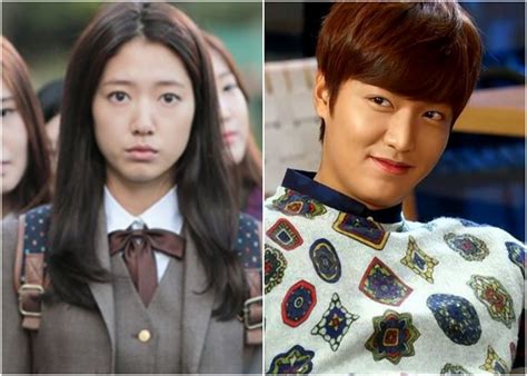 Lee Min Ho And Park Shin Hye Meet At School In The Heirs Episode 5