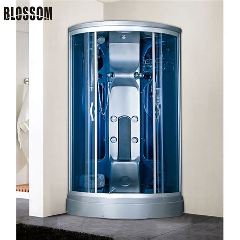 Bathroom Computer Control Blue Front Glass Classic Steam Shower Room China Steam Shower Room