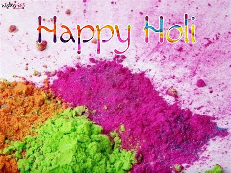 Poetry And Worldwide Wishes Happy Holi Photo With Colorful And
