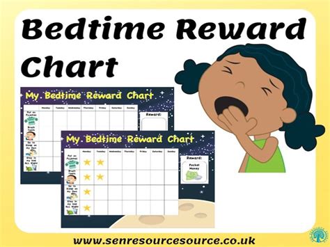 Bedtime Reward Chart Teaching Resources