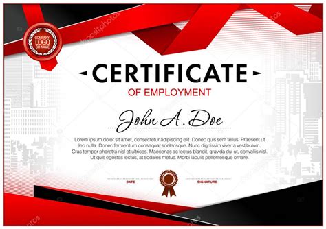 Certificate Blank Template Design Can Use Award Other Official Papers — Stock Vector © tedgun ...