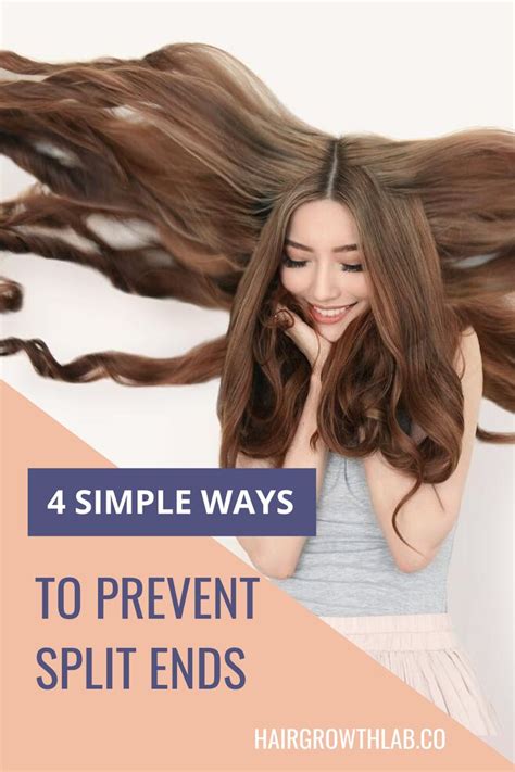 4 Simple Ways To Prevent Split Ends Treating Dry Hair Homemade Hair