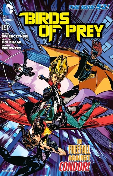 Flowers And Fishnets Birds Of Prey 14 New 52