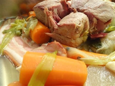 Pot au feu palette de porc demi-sel