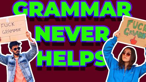 Think of it like this: Why Is Grammar Not Important? - YouTube