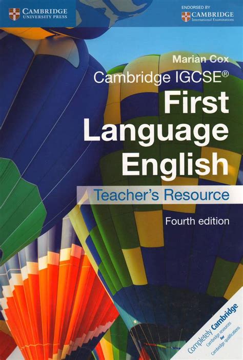 Cambridge Igcse First Language English Teacher S Resource Fourth