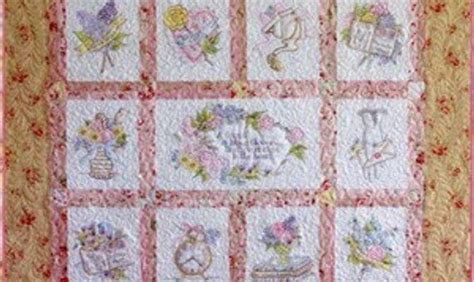 Crabapple Hill Quilt Pattern Hand Embroidery Agardenofroses Jhmrad