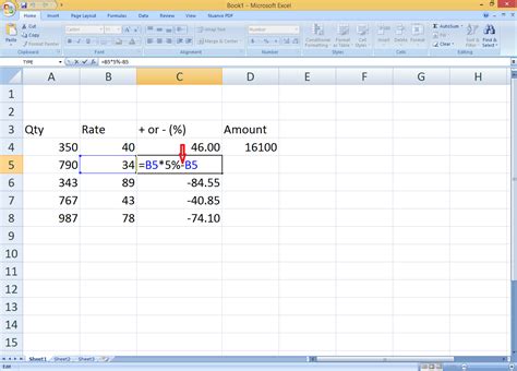 Learn New Things How To Calculate Percentage In Same Column In Excel