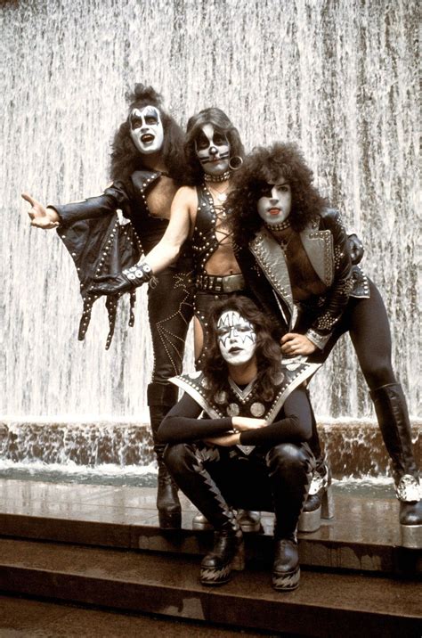 Seventies Rock Reflections Kiss Band Kiss Pictures Kiss Group