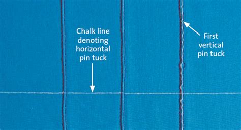 How To Sew Pin Tucks Threads
