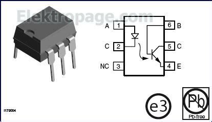 The circuit design is given below. 4N25 IC pinout diagram - Integrated Circuits Elektropage.com