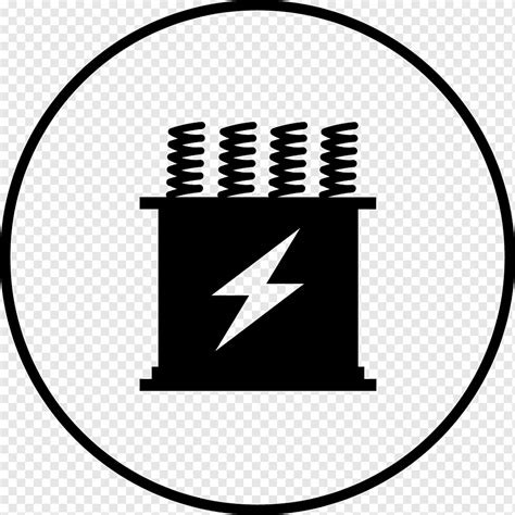 Electric Power System Computer Icons Electric Power Distribution