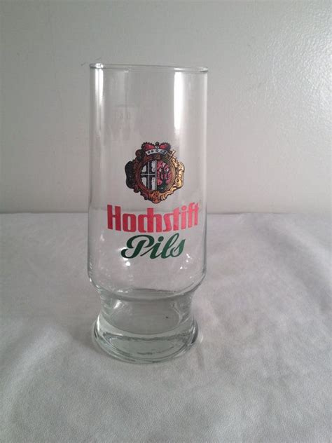 Hochstift Pils 4l Rastal Beer Glass 6 5in By Ugliducklings With Images Beer Glass German