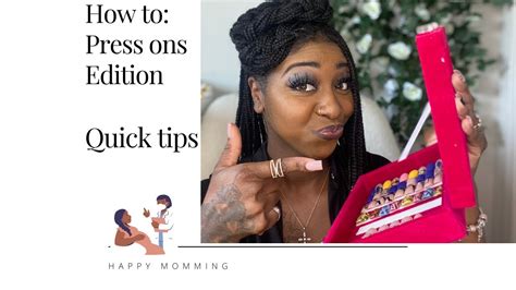 how apply press ons custom set stay at home moms working moms youtube