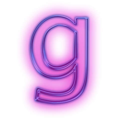 Neon Letter G Png Clip Art Library