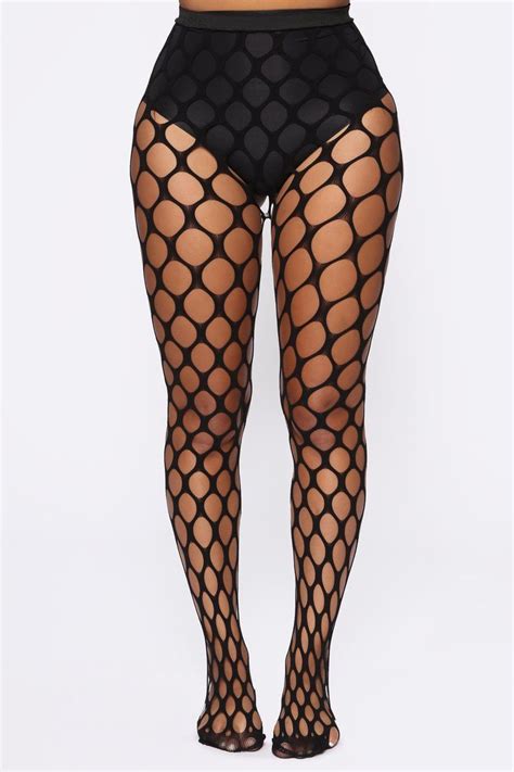 Caught In The Drama Fishnet Tights Black Fish Net Tights Outfit