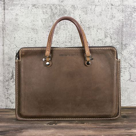 Premium Genuine Leather 15 Laptop Bag Leatherya