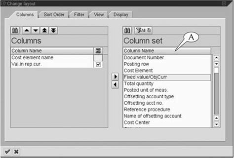 However, it is common to use the order function . Creating a Display Variant | SAP R/3 for Everyone: Step-by ...