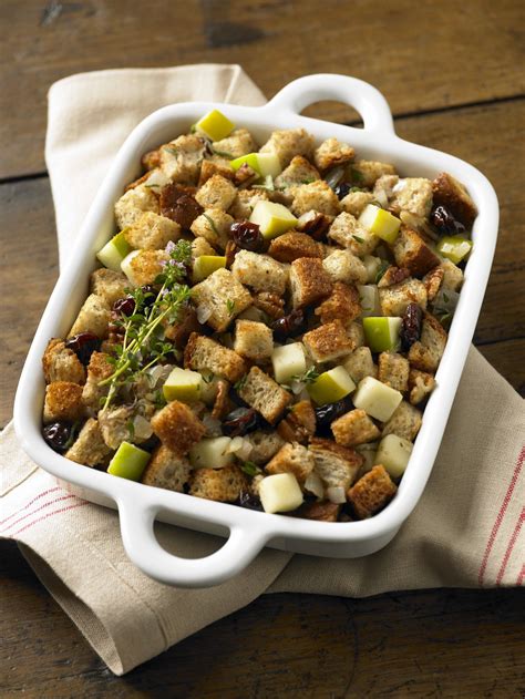 Whole Grain Apple And Herb Stuffing Lighten Up Your Stuffing Recipe By