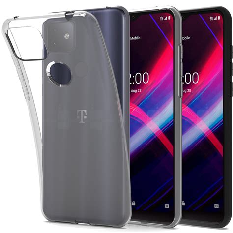 Coveron Flexguard Slim Fit Tpu Phone Cover Case For Tcl T Mobile Revvl