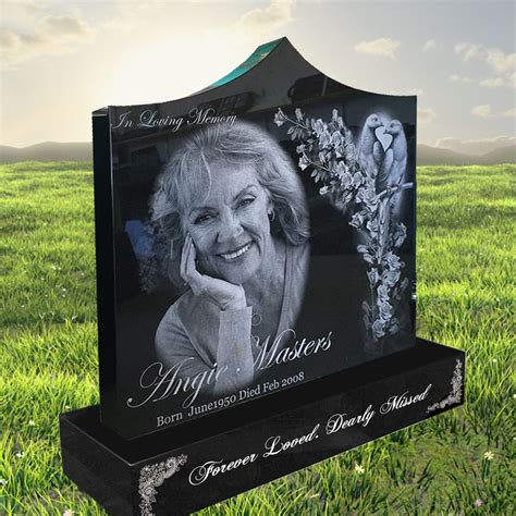 Traditional Engraved Headstone Designed By Forever Shining