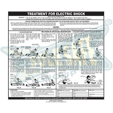 Electric Shock Treatment Chart At Best Price In Mumbai Super Safety