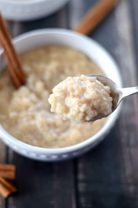 Slow Cooker Rice Pudding Rich And Creamy This Rice Pudding Is A
