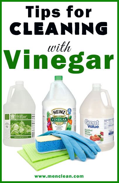 White vinegar is a nontoxic environmentally friendly cleaner that will not harm you your children or your pets when you use it to. Cleaning with Vinegar - menclean.com