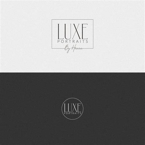 Luxe Portraits Brand Identity Design Jm Graphic Design