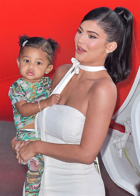 Stormi Webster Helps Give Mom Kylie Jenner A Manicure Watch