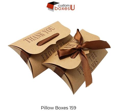 Custom Pillow Boxes Custom Pillow Packaging Cbu