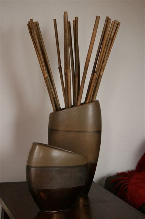 You can reuse all bamboo and wooden chop sticks. Vase Decoration Sticks - Home Decorating Ideas