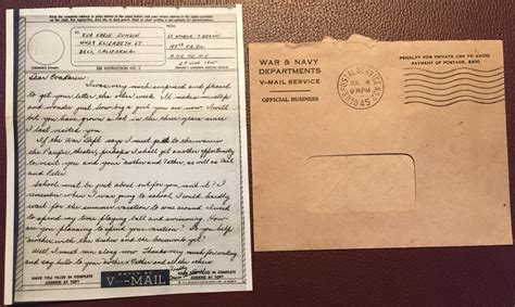 Victory Mail In World War Ii