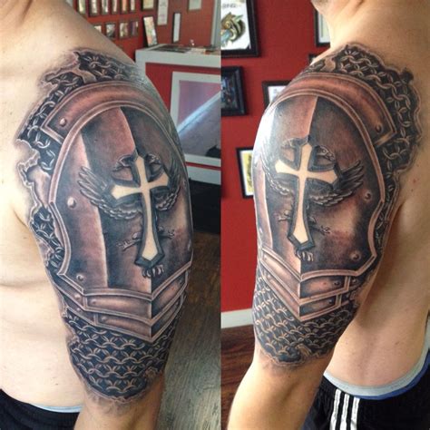 armor sleeve coverup tattoo by joshua nordstrom in kingsford michigan upper up wisconsin at