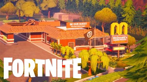 I Built A Mcdonalds In Fortnite Creative Map Showcase Code