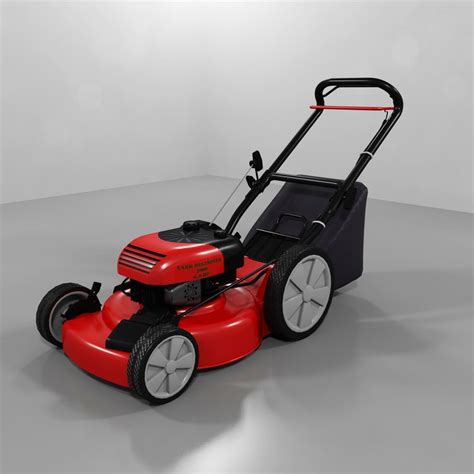 3d Model Lawn Mower