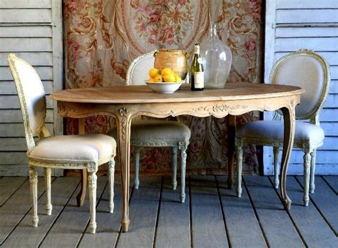 Gracefully Vintage French Furniture French Country Dining Room French