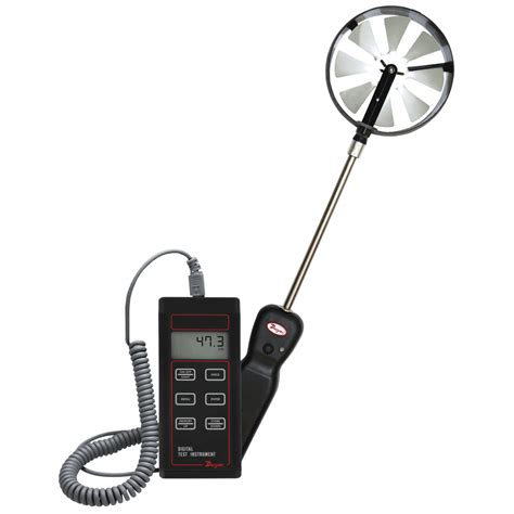Model 473b 100 Mm Vane Thermo Anemometer Test Instrument Is A