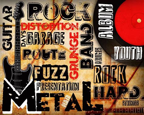 Abstract Rock Music Wallpapers