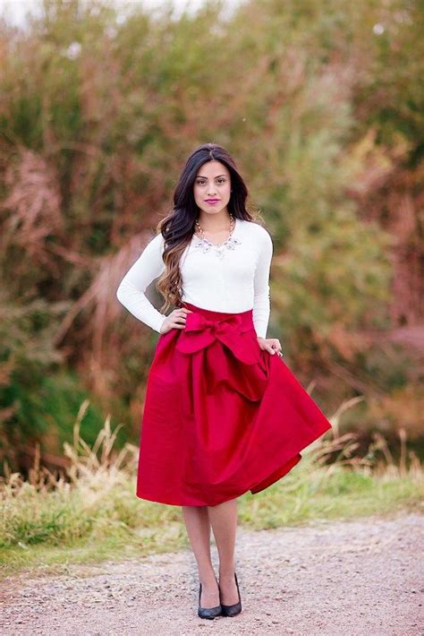 These Luxe And Full Pleated Taffeta Skirts Are Perfect For A Holiday
