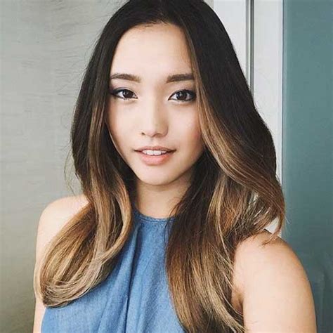 In order to accentuate blue eyes, use blonde tones to bring out your eye color. 25+ Asian Hairstyles for Women | Hairstyles and Haircuts ...