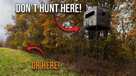 These Are The Worst Deer Stand Locations
