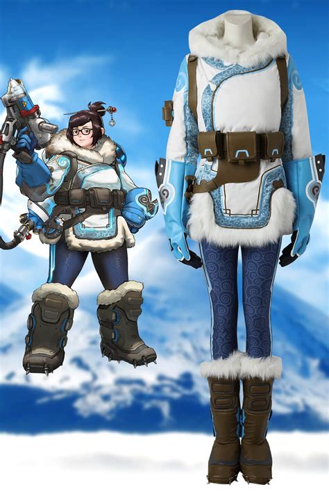 Overwatch Ow Dr Mei Ling Zhou Cosplay