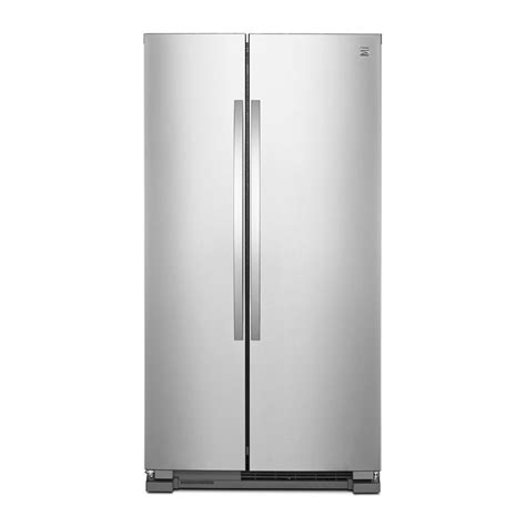 Kenmore 25 Cuft Non Dispensing Side By Side Refrigerator Stainless