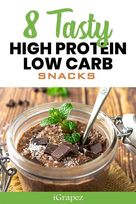 8 Tasty High Protein Low Carb Snacks Healthy Eating Snacks Low Carb Snacks High Protein Low