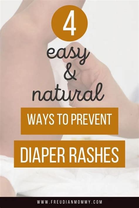4 Easy And Natural Ways To Prevent Painful Diaper Rashes Freudian