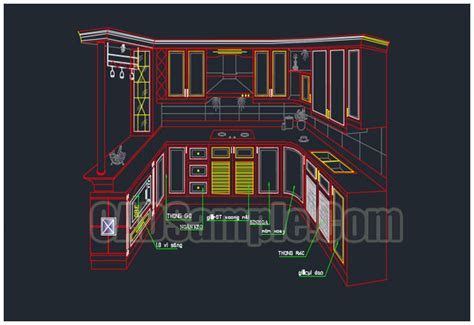Autocad For Kitchen Cabinets